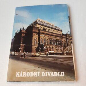 The National Theater in Prague Narodni Divadlo